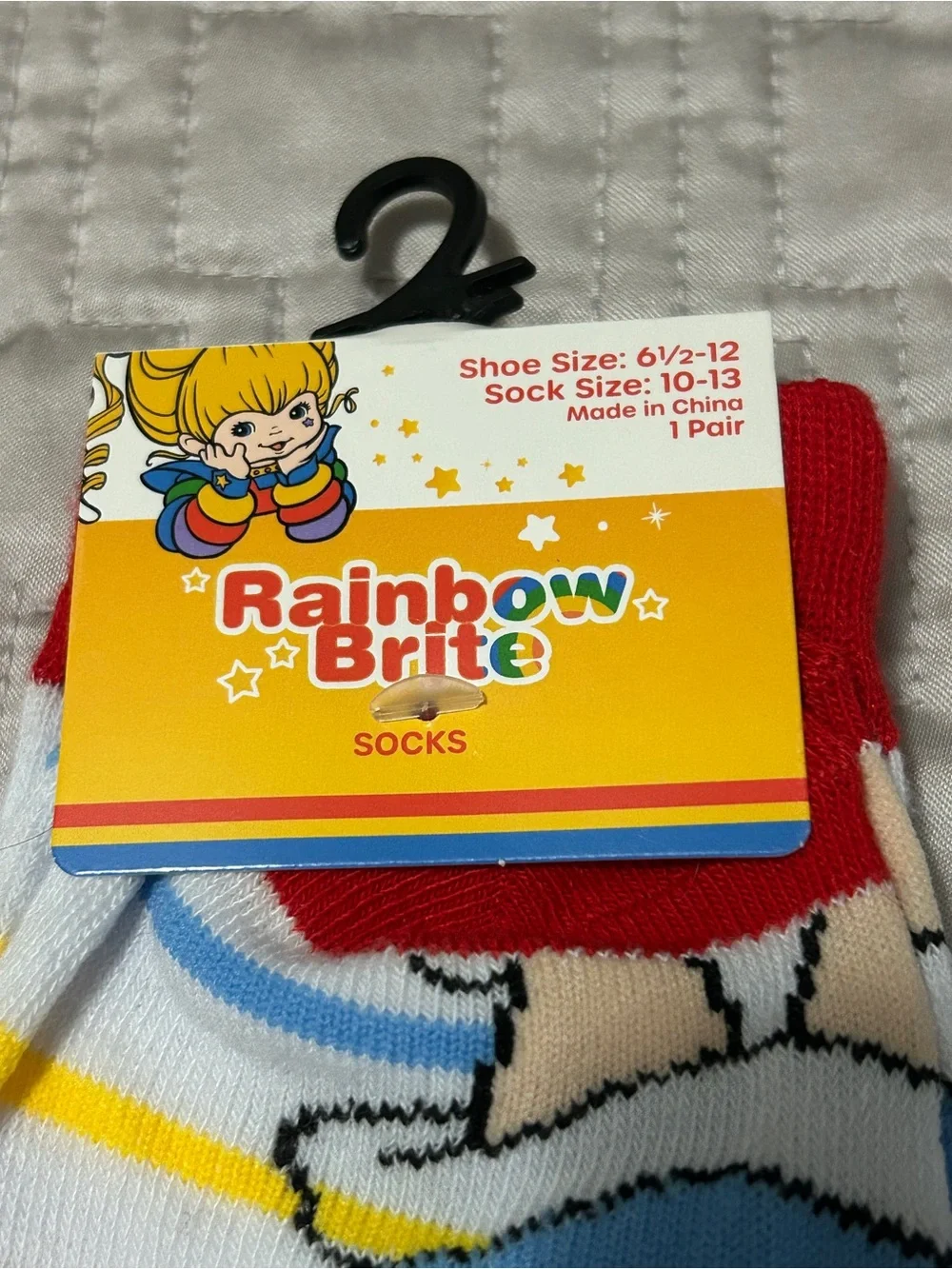 NWT!! Women’s Rainbow Brite Crew Socks
